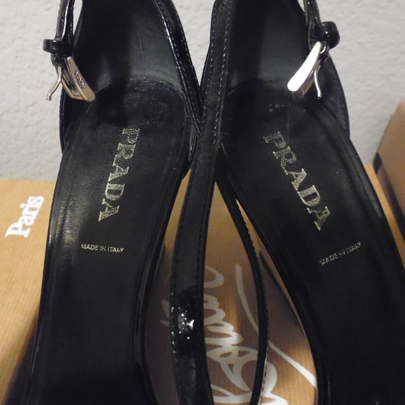 Prada open toe wedge - Picture 2 of 6